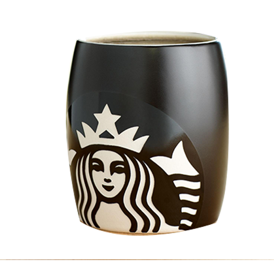 Coffee Cup Tea Mug Black Starbucks Transparent PNG Image