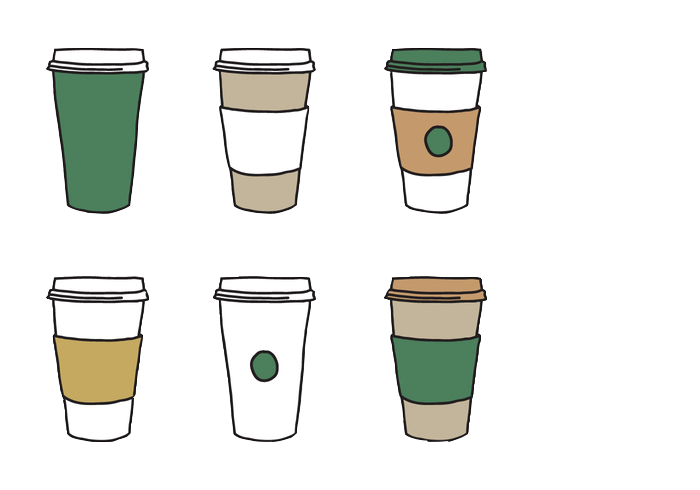 Coffee Cup Tea Take-Out Glass Of Pint Transparent PNG Image