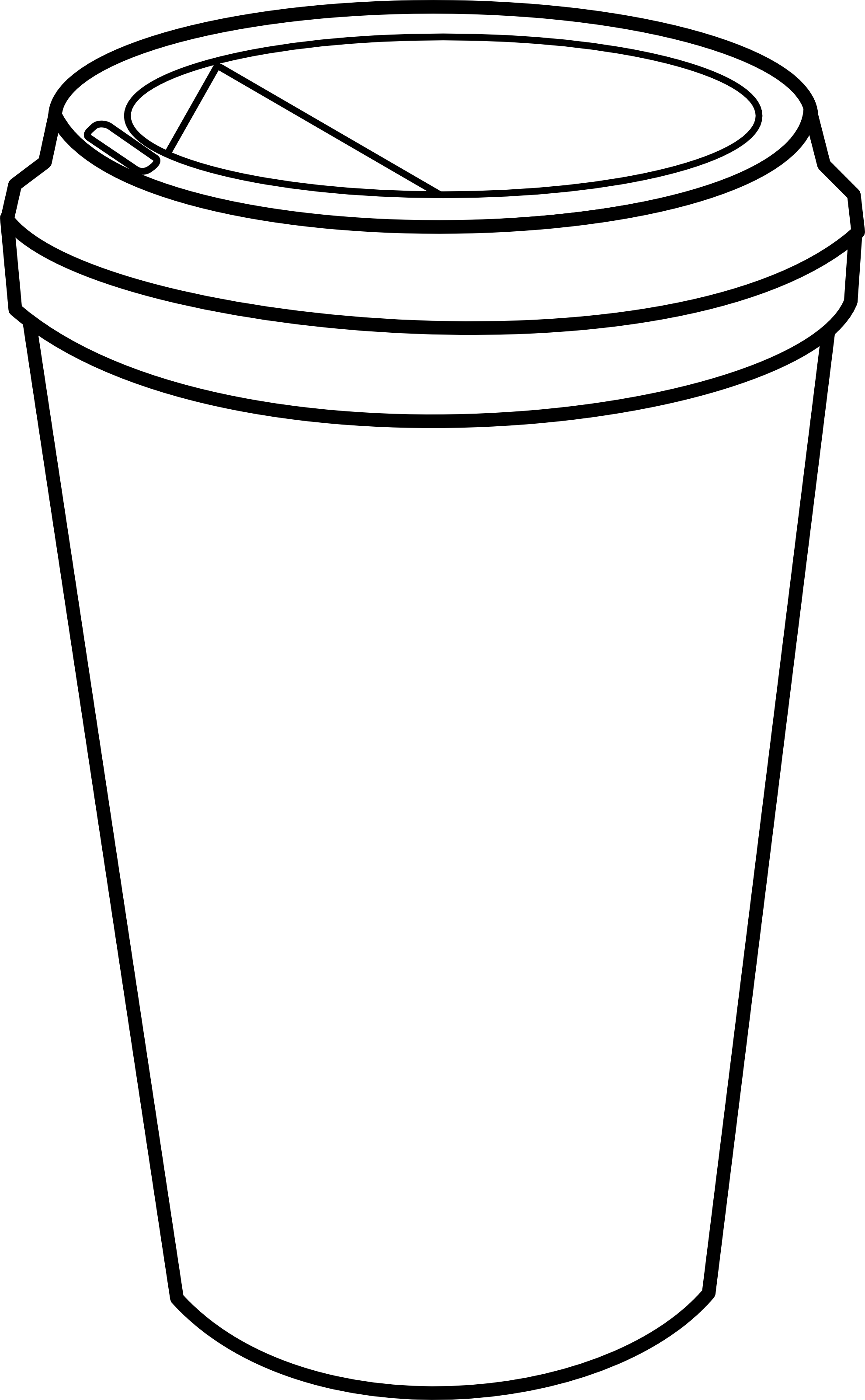 Coffee Cup Take-Out Plastic Paper Latte Cafe Transparent PNG Image