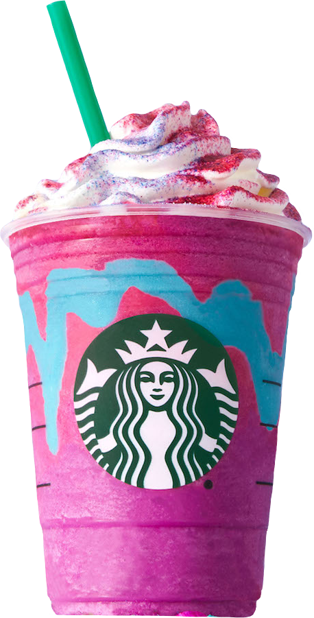 Coffee Frappuccino Drink Latte Starbucks Unicorn Transparent PNG Image