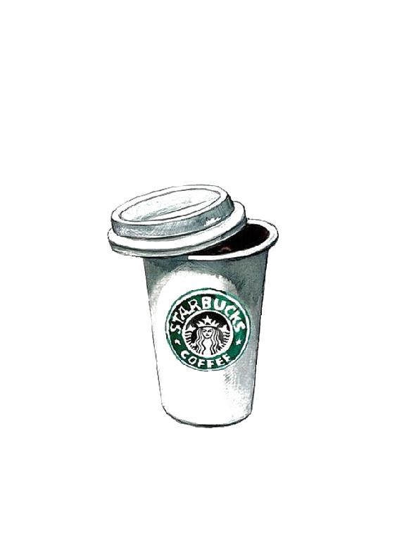 Tea Coffee Cafe Starbucks Latte HD Image Free PNG Transparent PNG Image