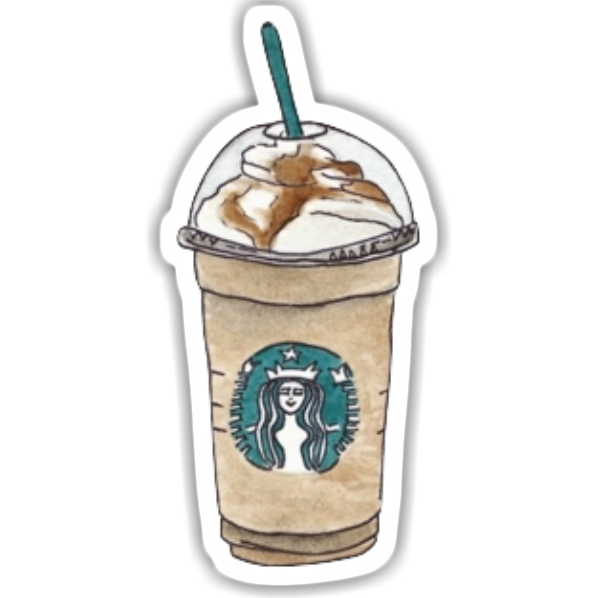 Coffee Iced Chocolate Hot Starbucks Emoji Transparent PNG Image