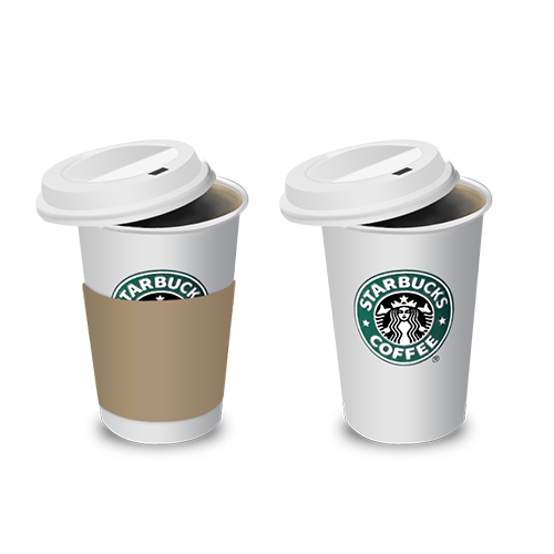 Coffee Iced Tea Cup Take-Out Mocha Starbucks Transparent PNG Image