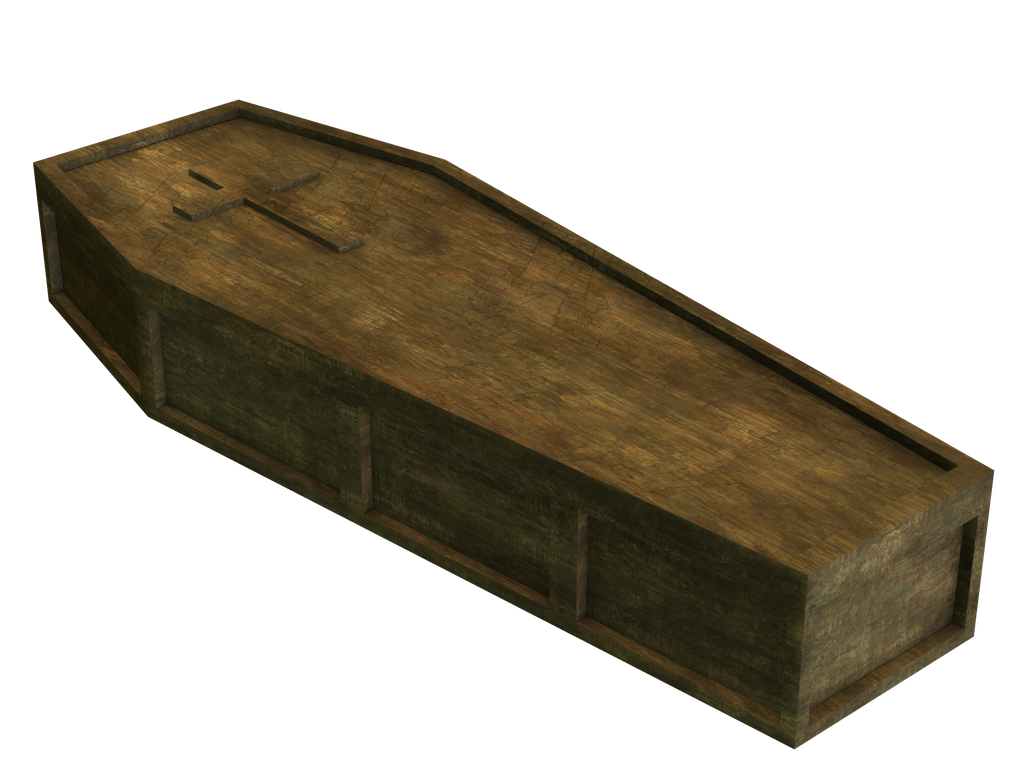 Wooden Coffin Free Clipart HD Transparent PNG Image