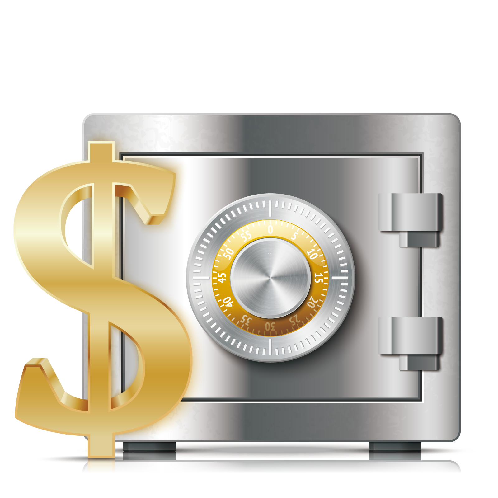 Box United Dollar States Vector Safety Deposit Transparent PNG Image