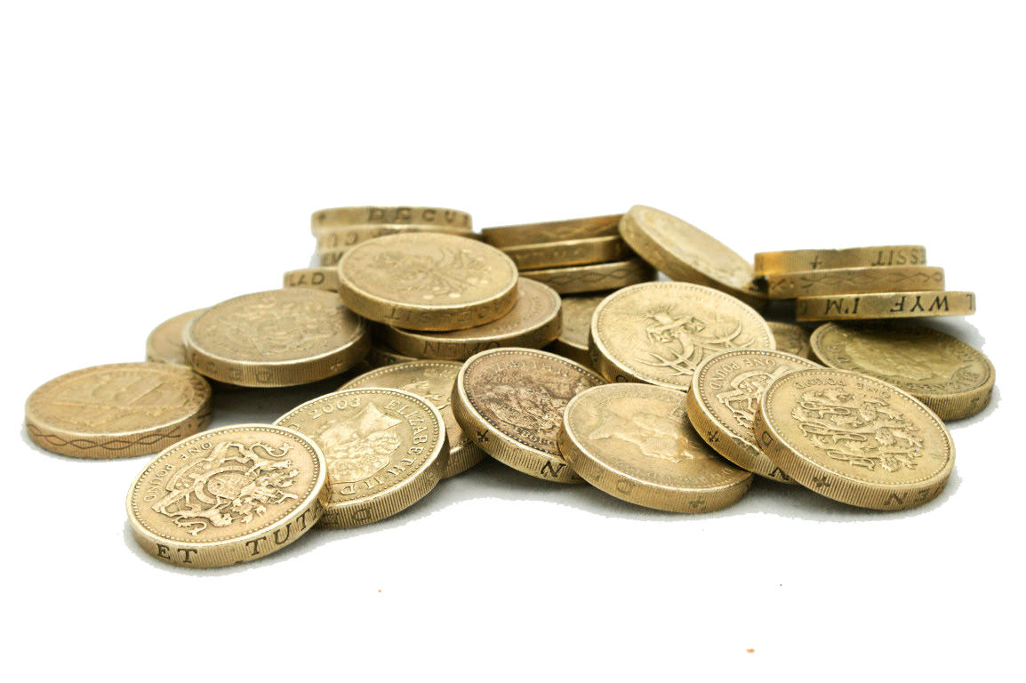 Sterling Coins Coin Pound One Download HD PNG Transparent PNG Image