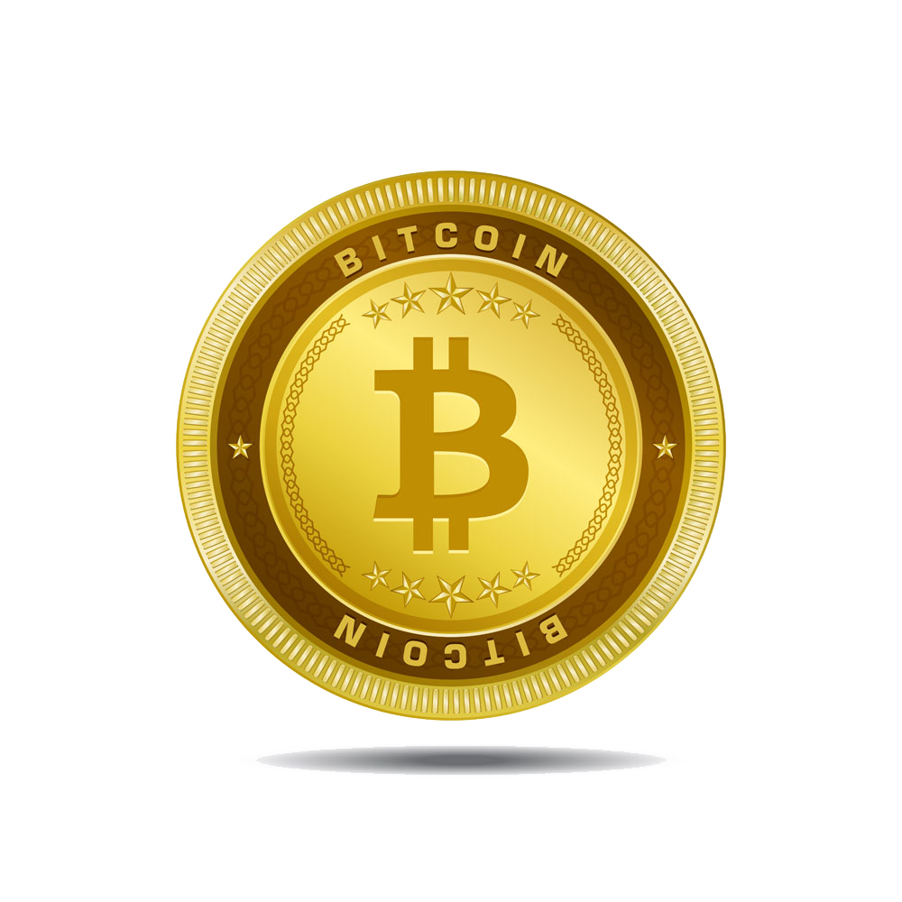 Platinum Gold Shutterstock Bitcoin Design Medal Transparent PNG Image