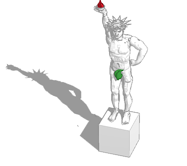 Colossus Of Rhodes Clipart Transparent PNG Image