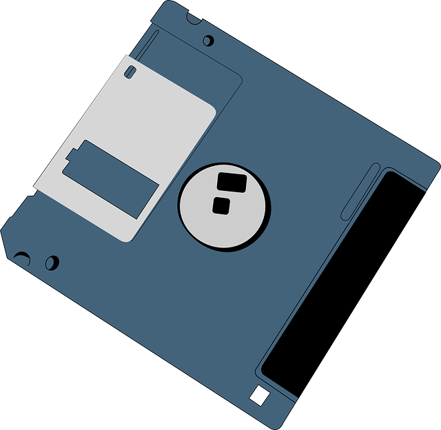 Blue Floppy Disk Free Photo Transparent PNG Image