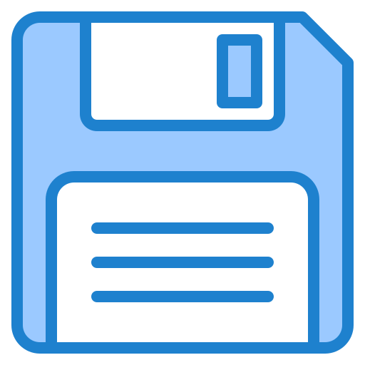 Blue Floppy Disk Photos Free Clipart HQ Transparent PNG Image