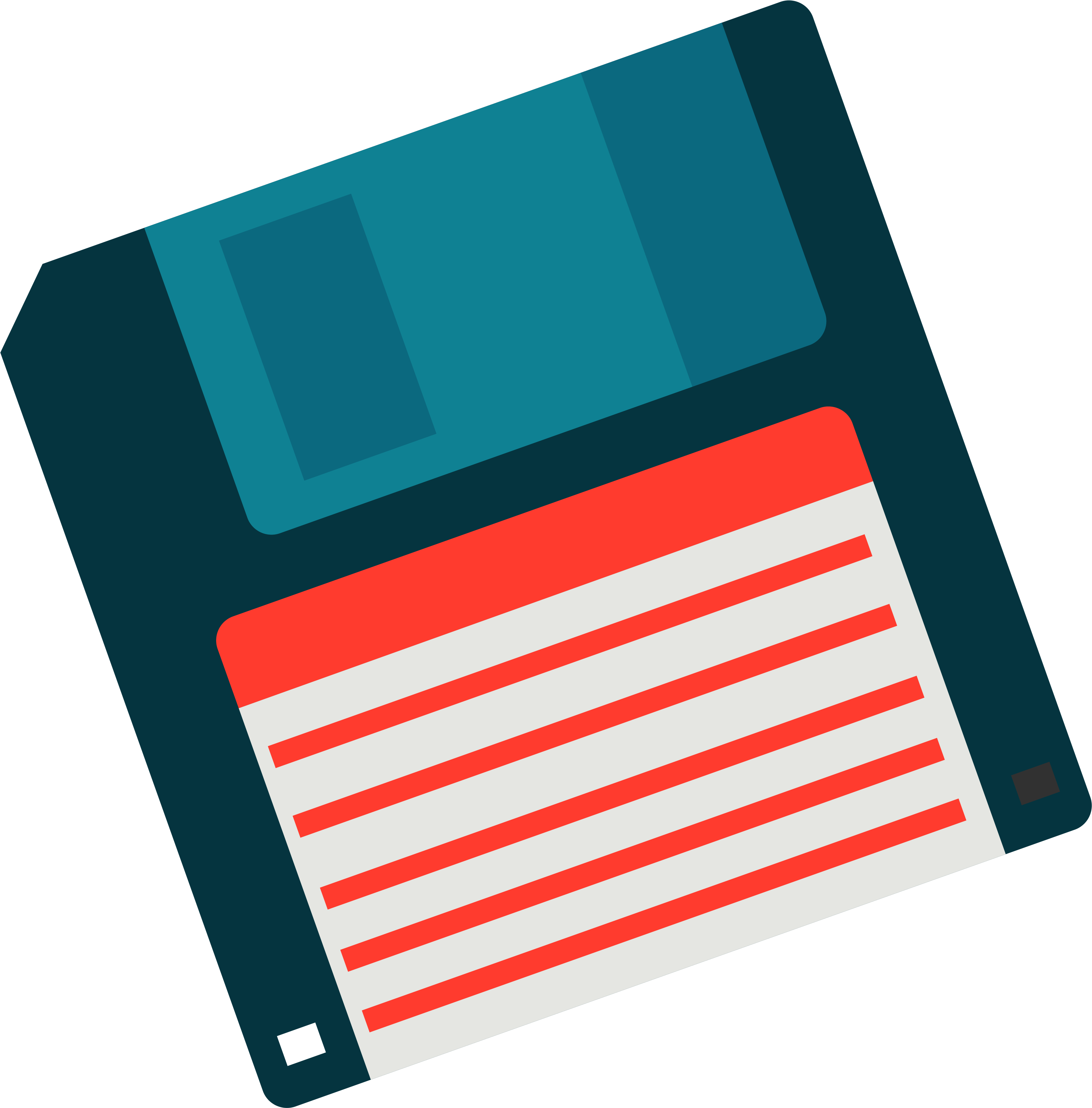 Blue Floppy Disk PNG Free Photo Transparent PNG Image