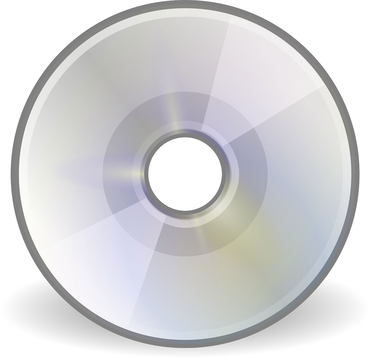 Vector Disk Silver Cd HD Image Free Transparent PNG Image