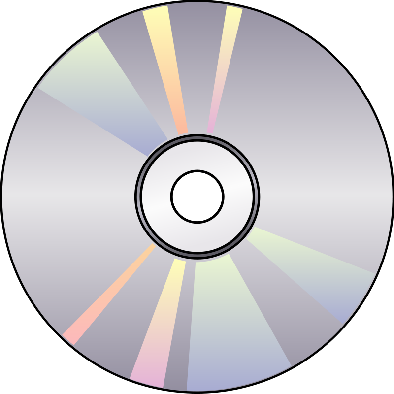 Vector Disk Silver Cd PNG Image High Quality Transparent PNG Image