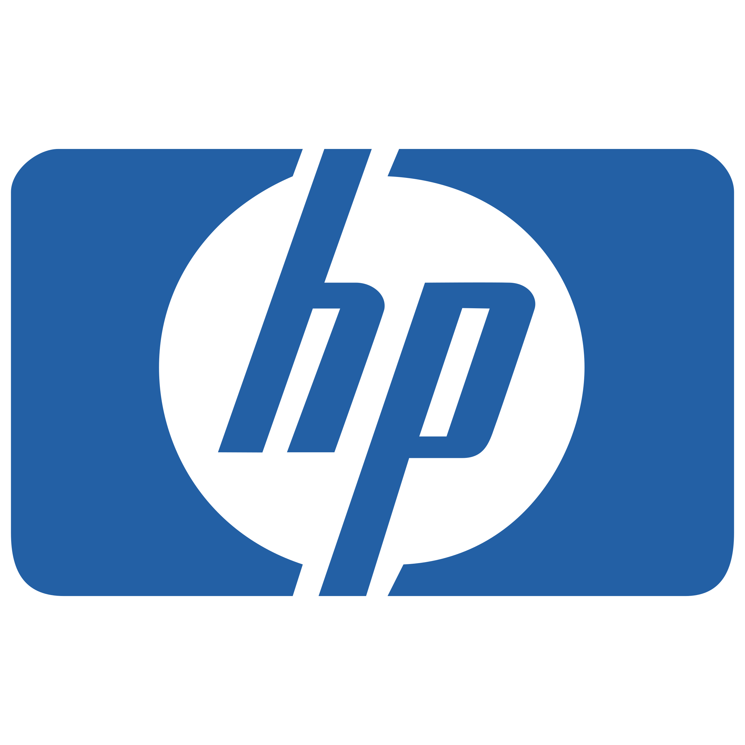 Blue Logo Hewlett-Packard Free Clipart HD Transparent PNG Image