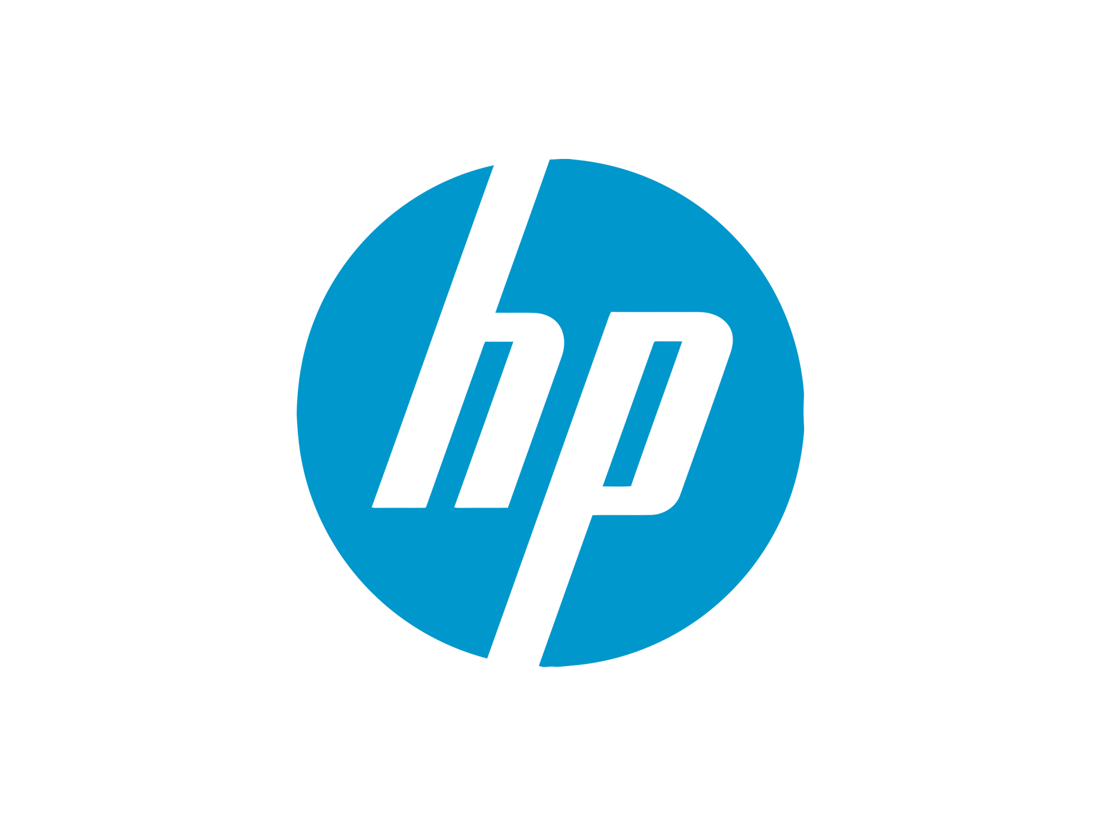 Blue Logo Hewlett-Packard HD Image Free Transparent PNG Image