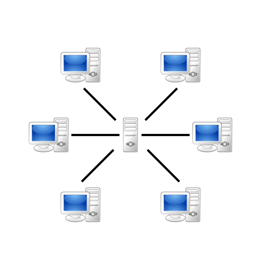 Computer Local Network Free HD Image Transparent PNG Image