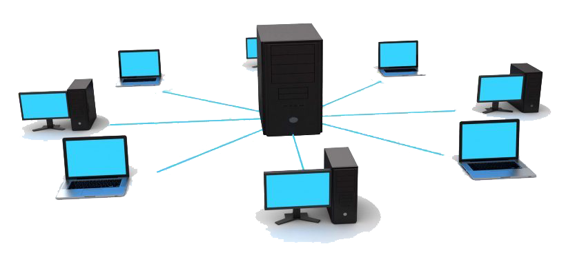 Computer Local Network Free Clipart HQ Transparent PNG Image