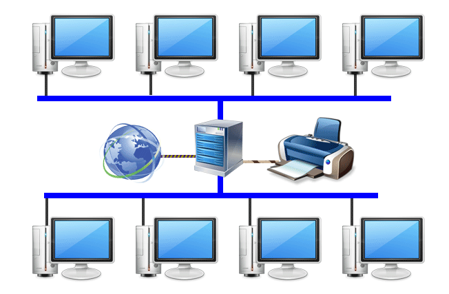 Computer Network Free HD Image Transparent PNG Image