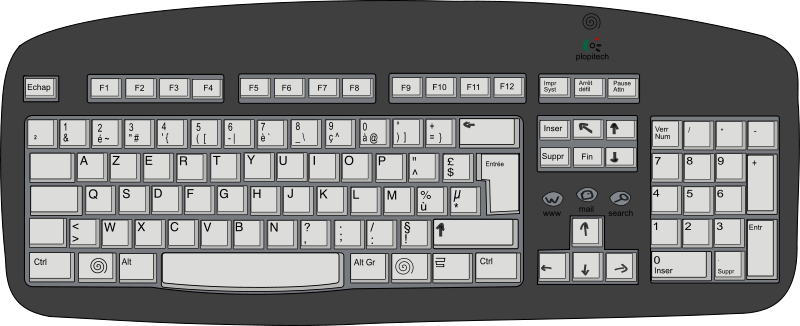 Device Computer Mouse Keyboard Free Clipart HQ Transparent PNG Image