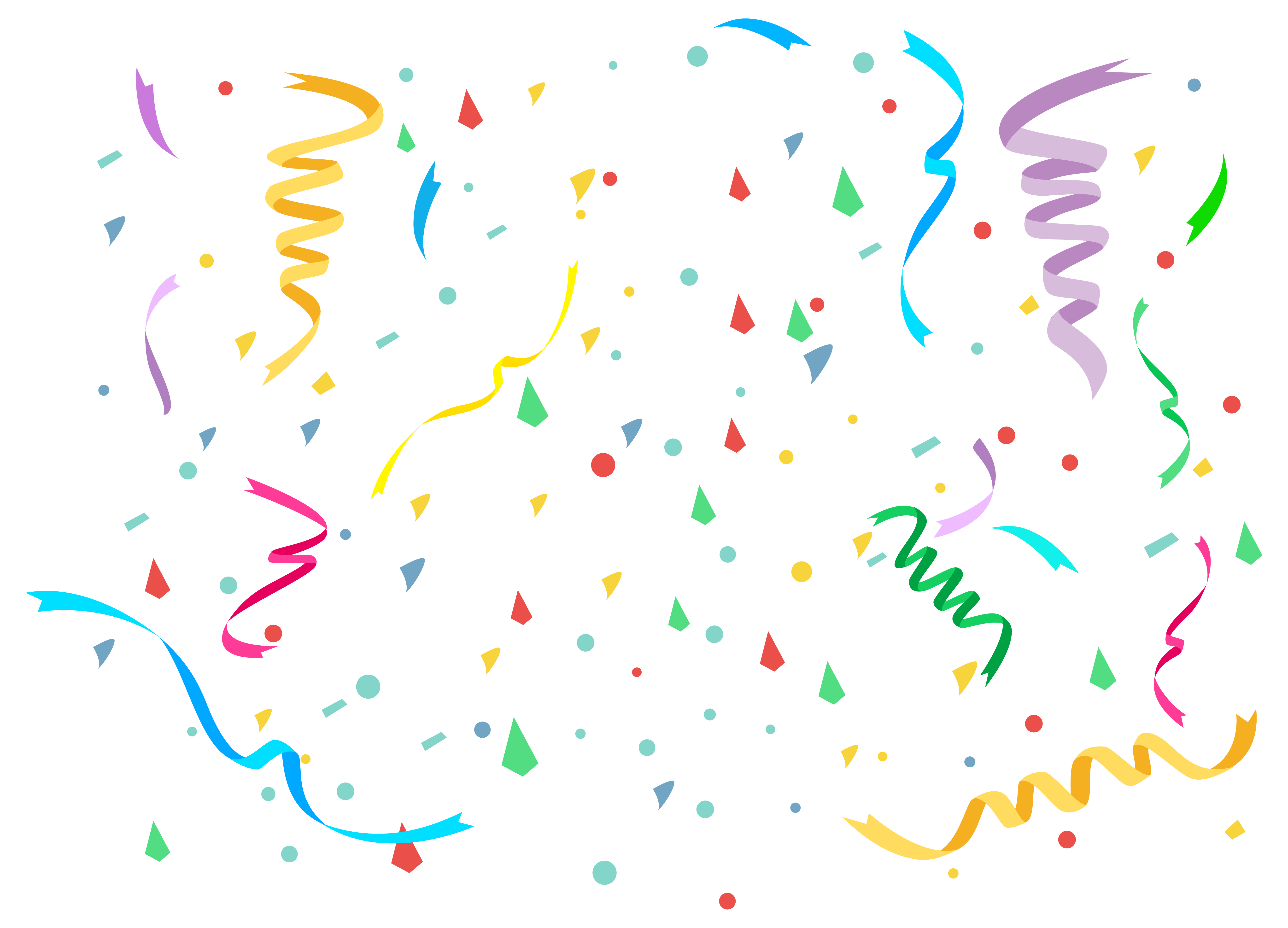 Confetti Png Picture Transparent PNG Image