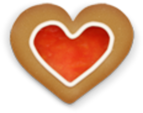 Heart Cookie Icing Photos Download HD Transparent PNG Image