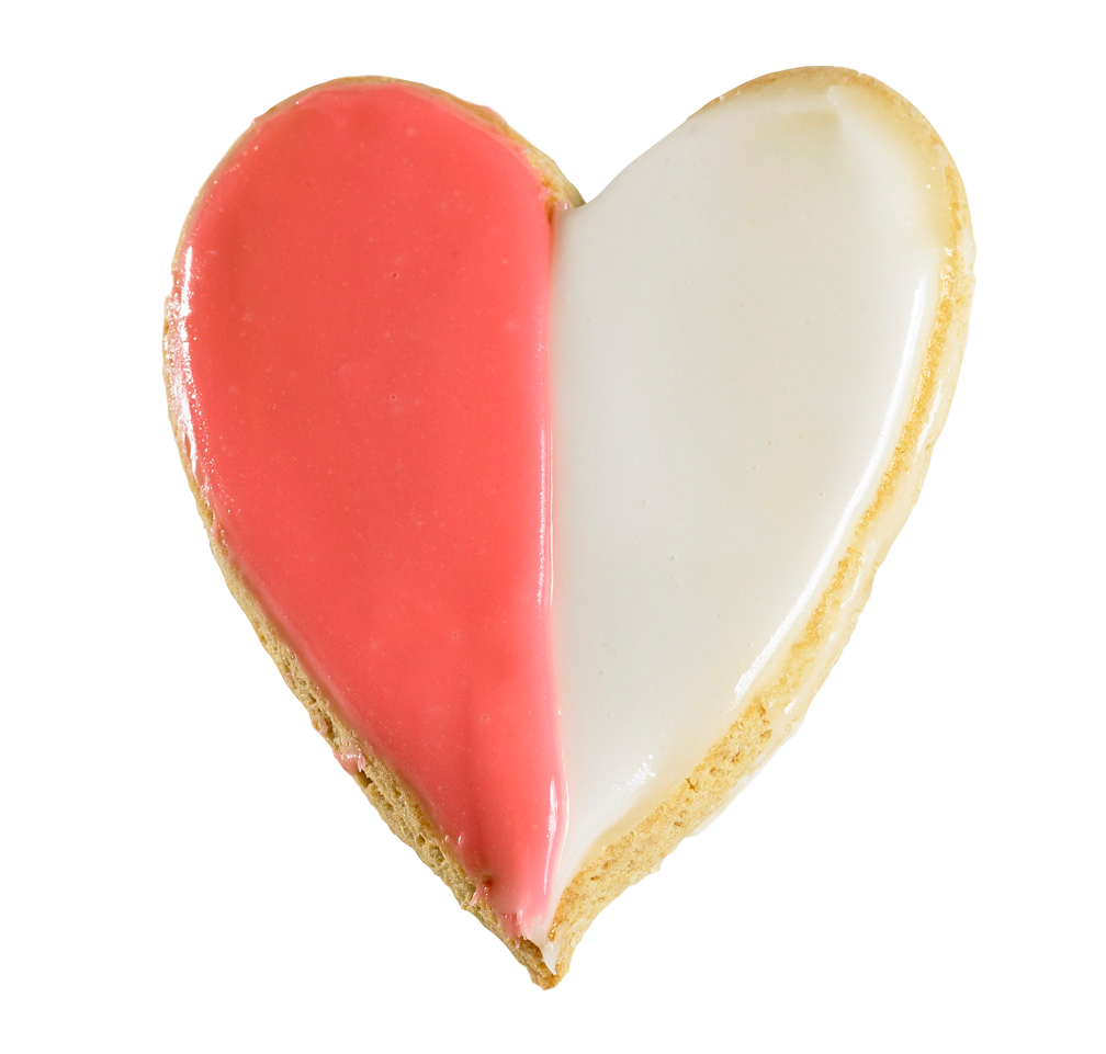 Heart Cookie Icing Free Download Image Transparent PNG Image