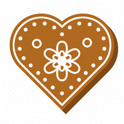 Heart Vector Cookie Free HQ Image Transparent PNG Image