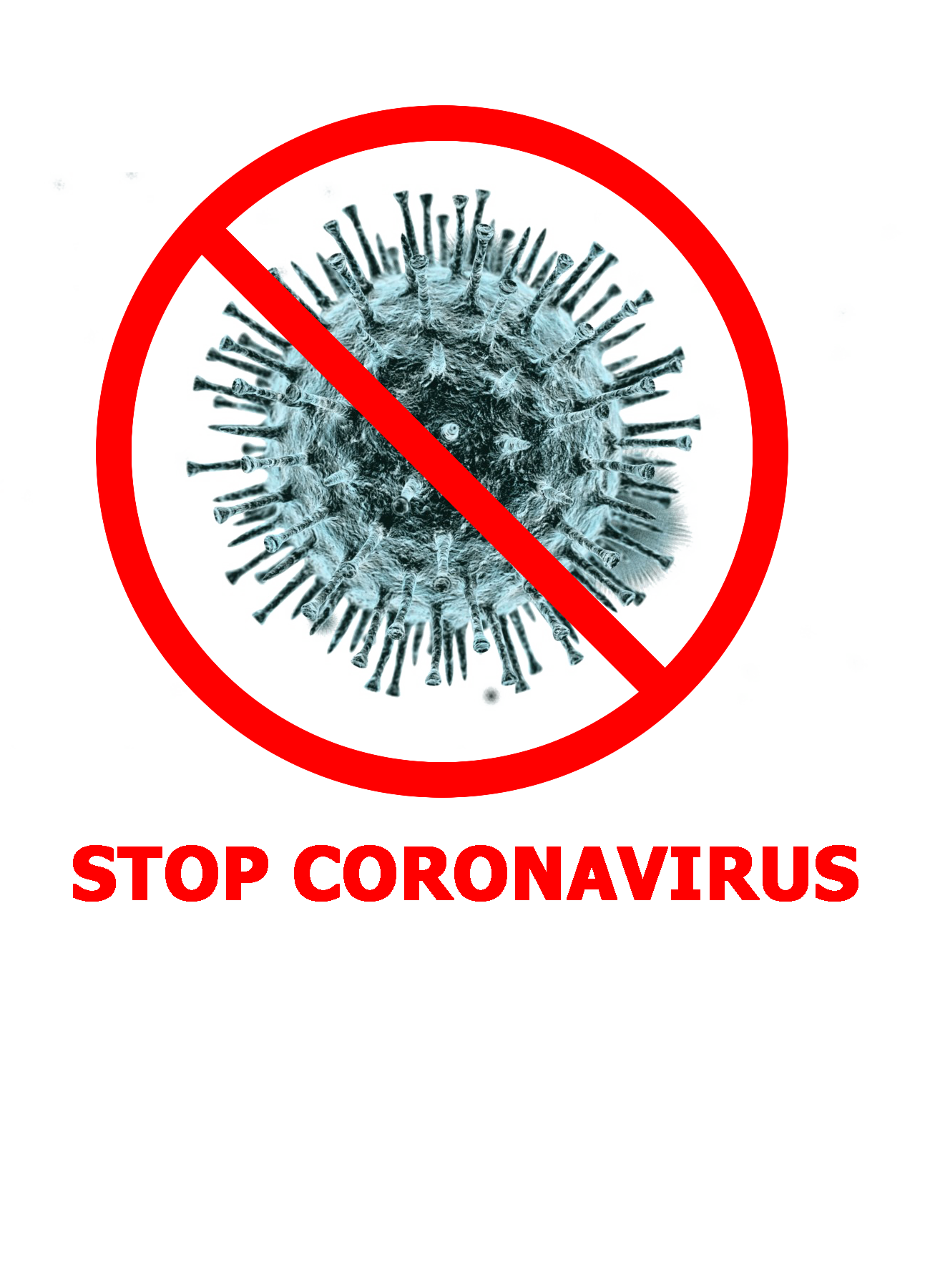 Coronavirus Stop Sign Free HD Image Transparent PNG Image