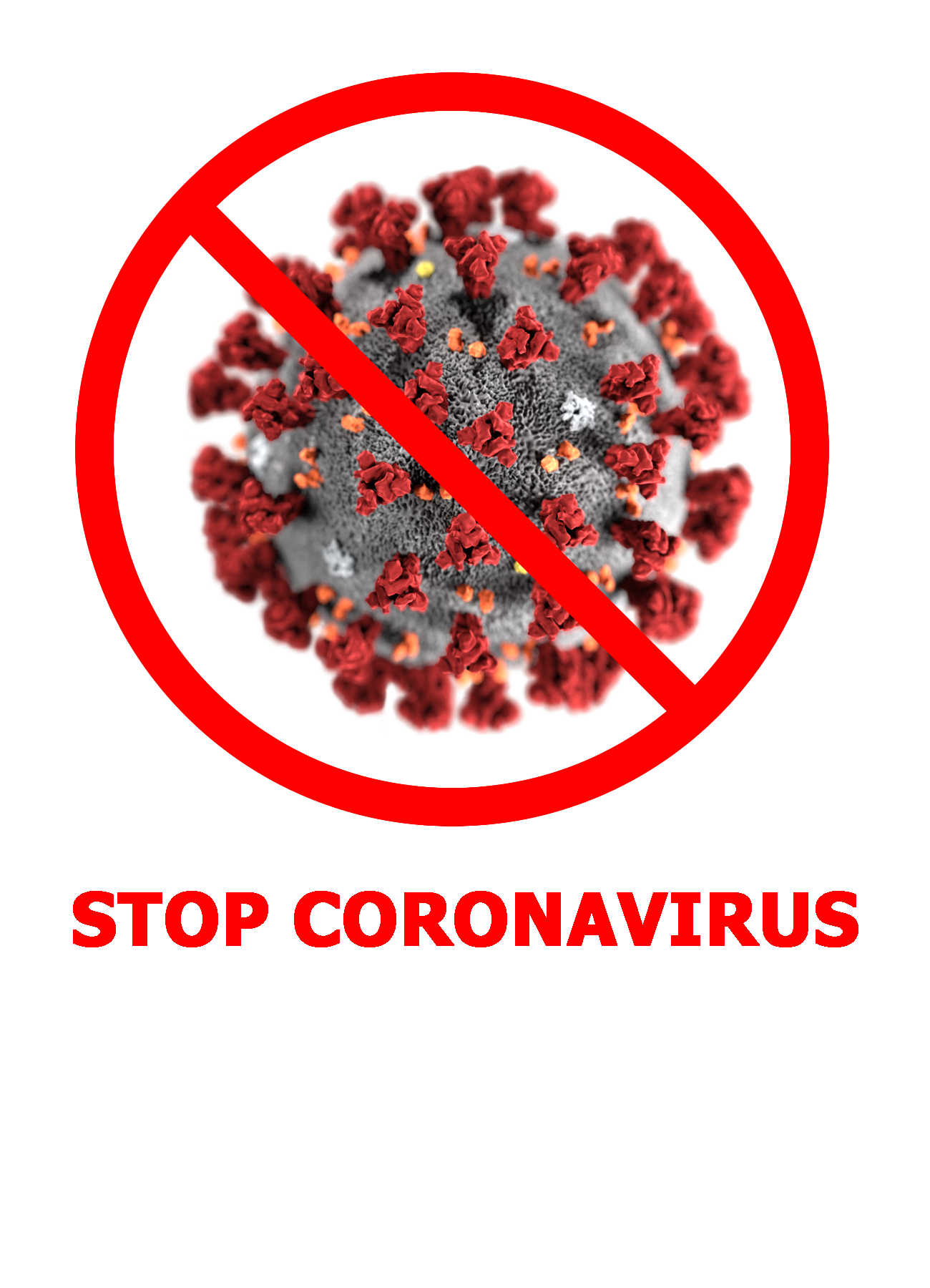 Coronavirus Stop Photos Sign Free Download Image Transparent PNG Image