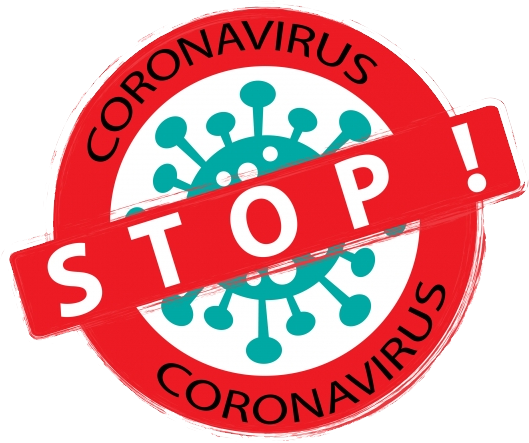 Coronavirus Stop Sign Free Photo Transparent PNG Image