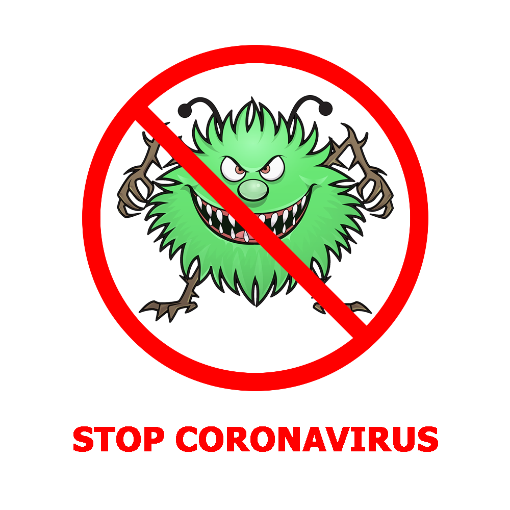 Coronavirus Symbol Stop Download HQ Transparent PNG Image