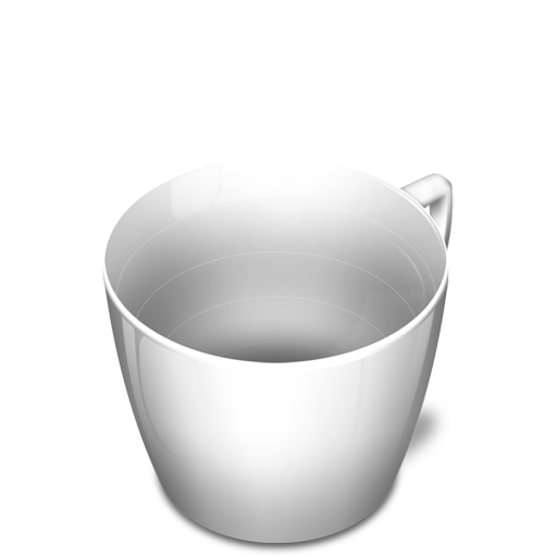 White Empty Cup Download Free Image Transparent PNG Image