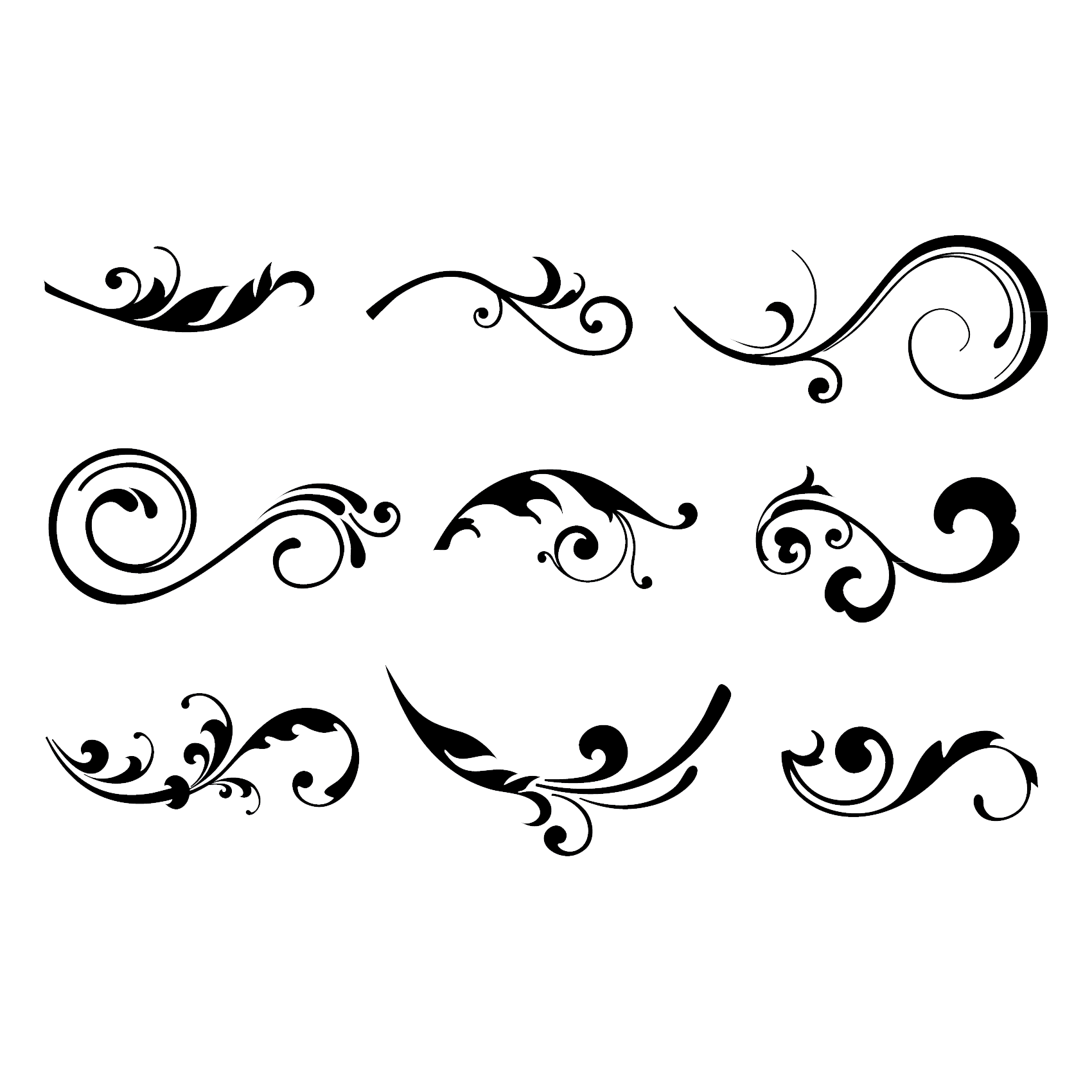 Curly Transparent Transparent PNG Image