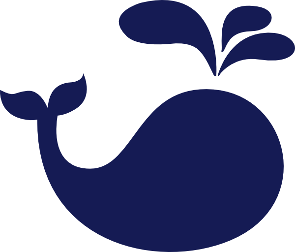 Cute Whale Transparent Picture Transparent PNG Image