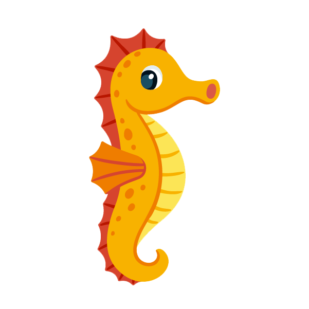 Cute Seahorse Free Download Transparent PNG Image