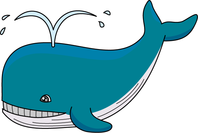 Cute Whale Transparent Image Transparent PNG Image