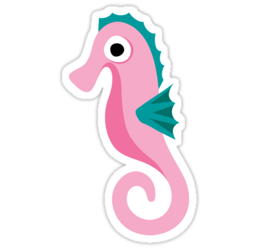 Cute Seahorse Clipart Transparent PNG Image