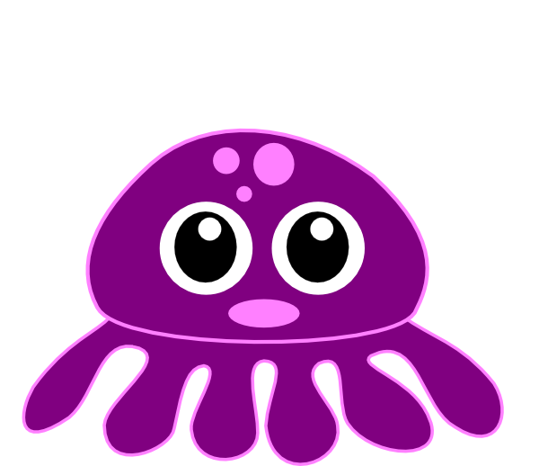 Cute Octopus Transparent Image Transparent PNG Image