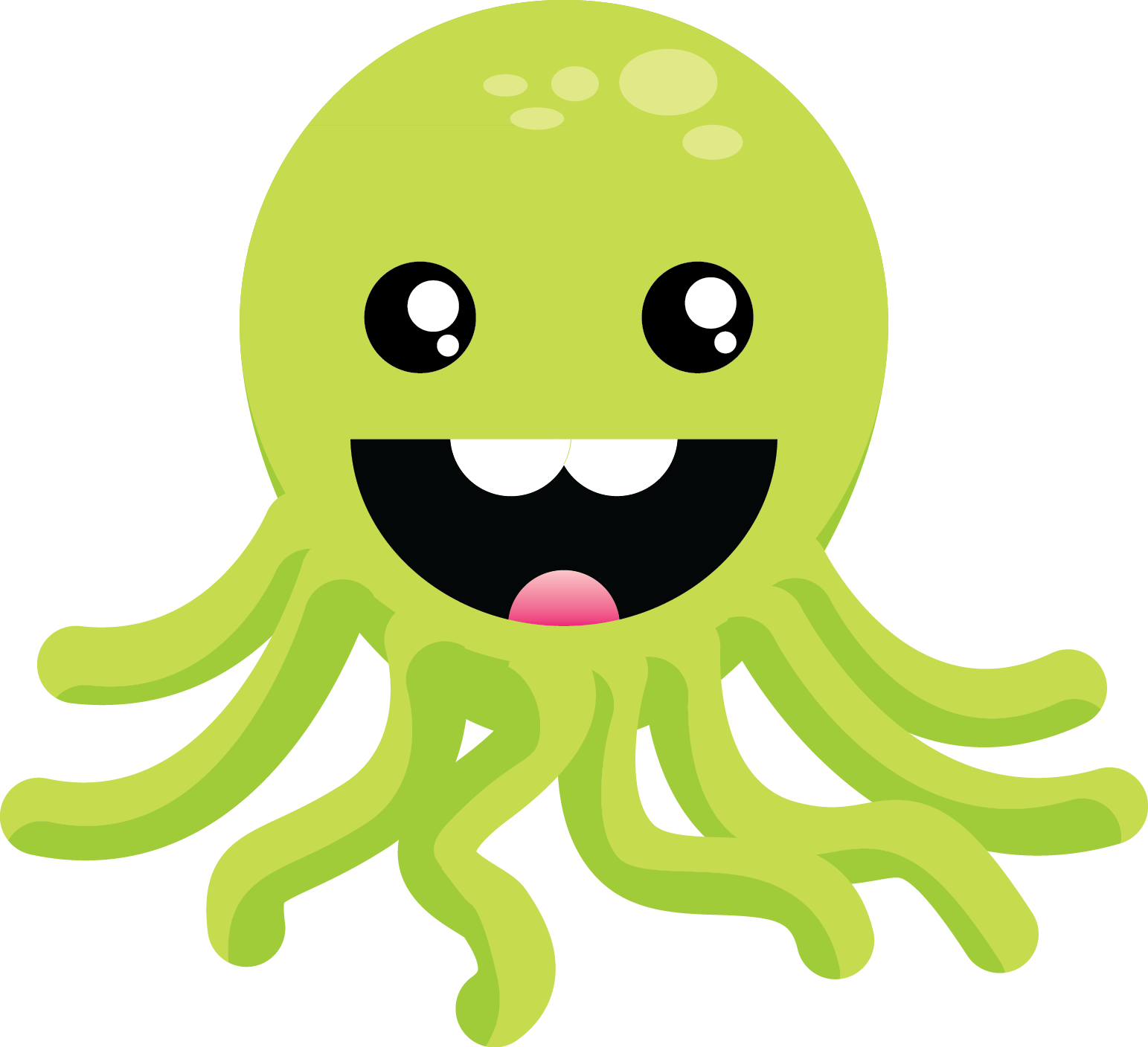 Cute Octopus Image Transparent PNG Image