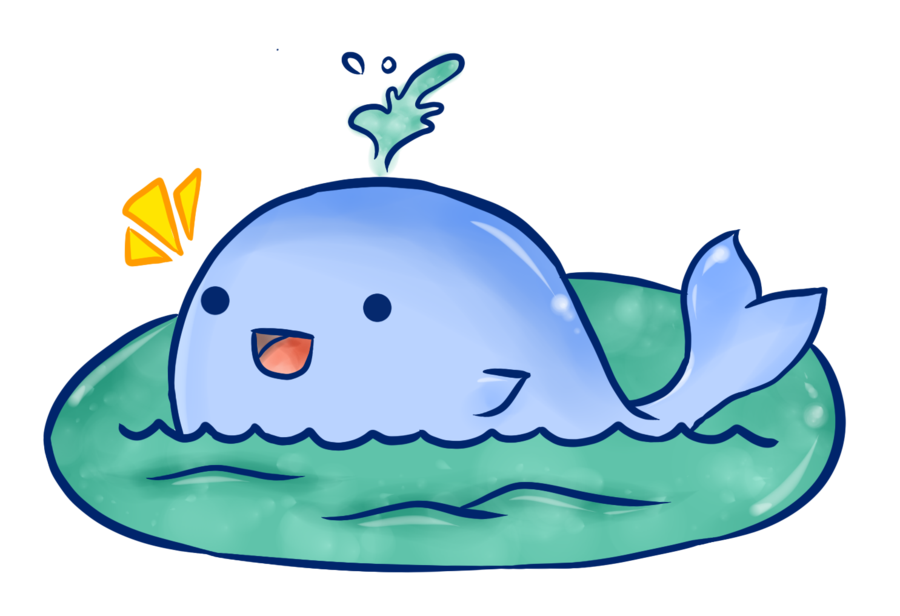 Cute Whale Transparent Background Transparent PNG Image