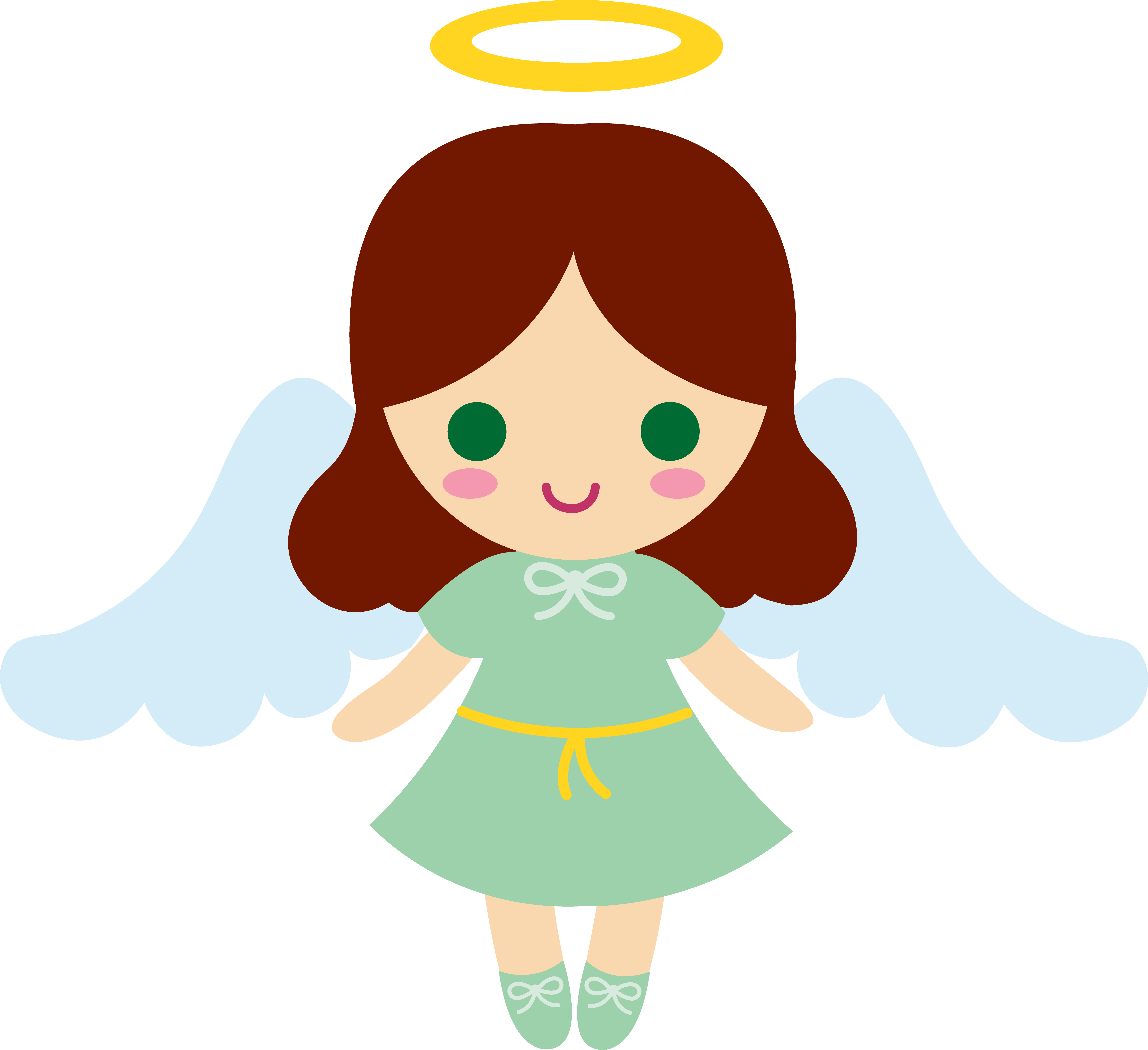 Cute Cartoon Girl Photo Transparent PNG Image