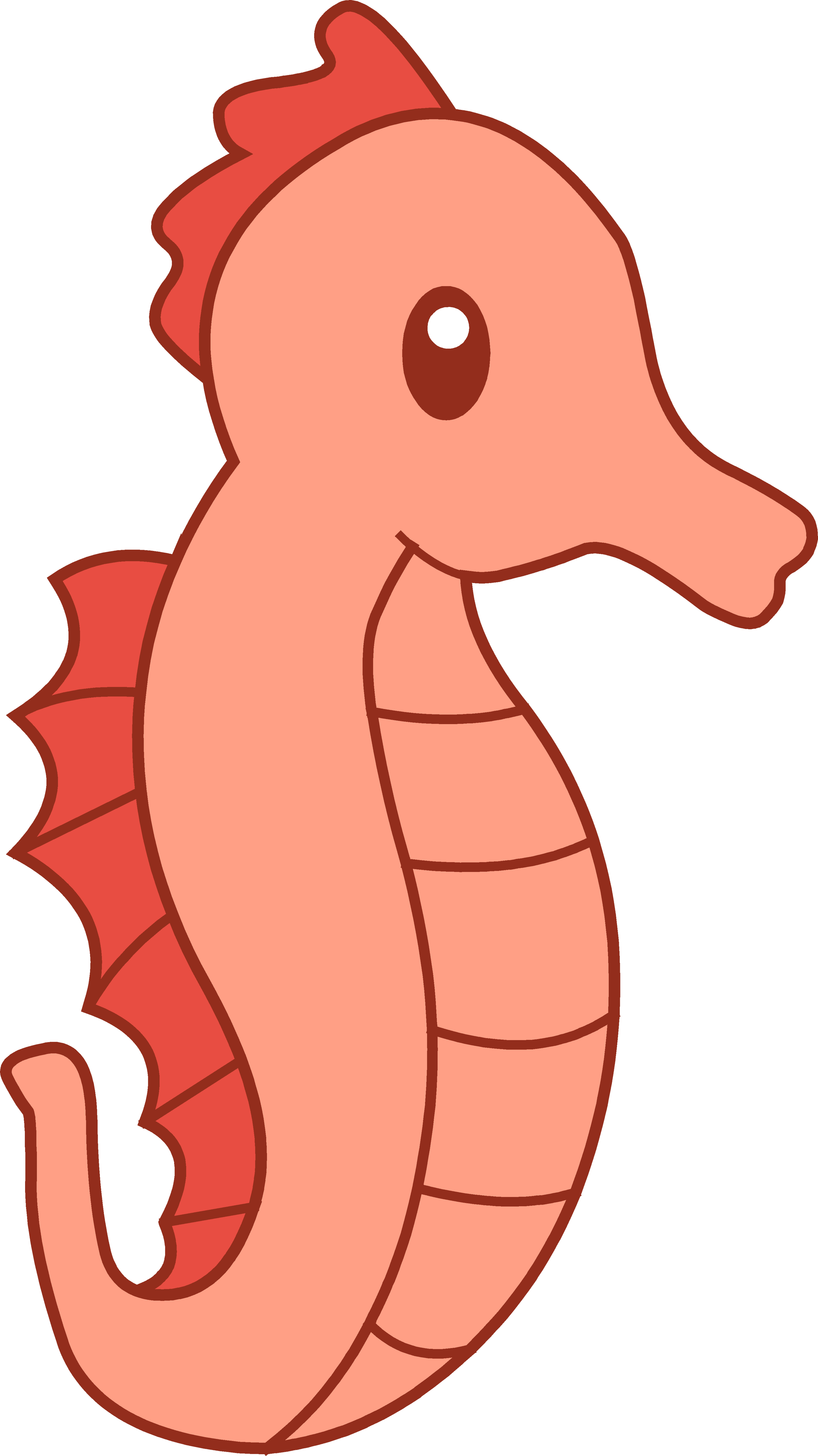 Cute Seahorse Image Transparent PNG Image