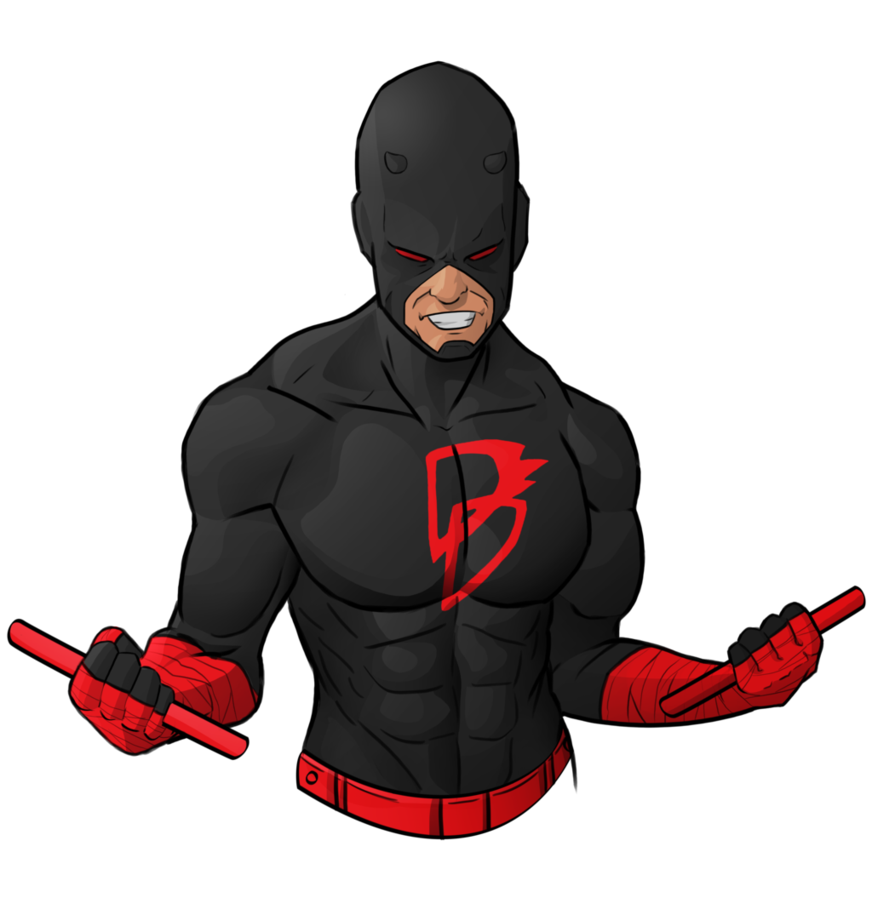 Shoulder Superhero Netflix Daredevil Book Comic Transparent PNG Image