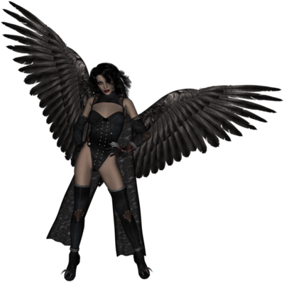 Dark Angel Png File Transparent PNG Image