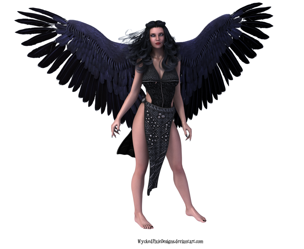 Dark Angel Picture Transparent PNG Image