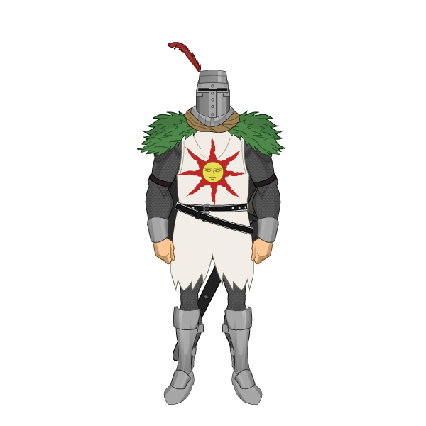 Dark Souls Solaire Transparent Background Transparent PNG Image