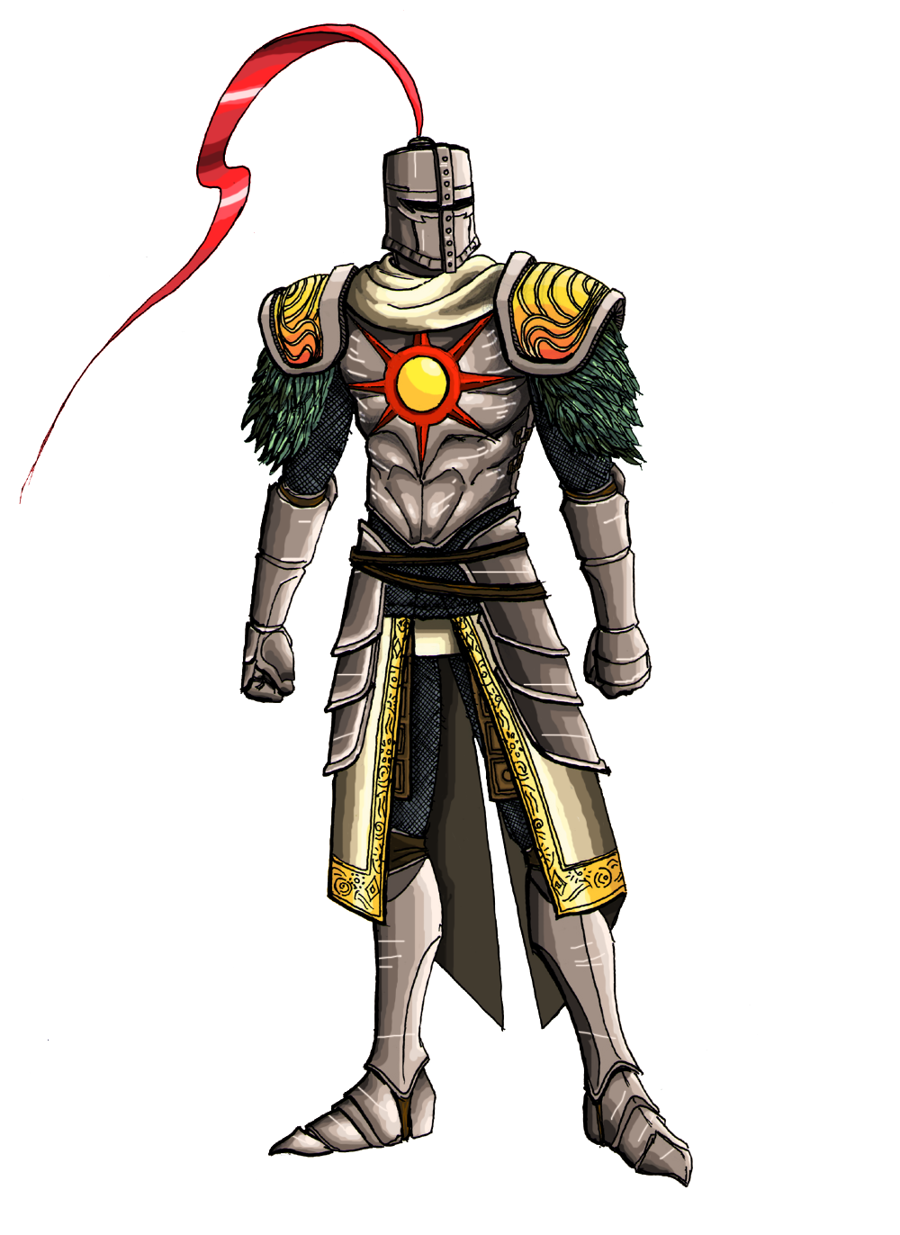 Dark Souls Solaire Transparent PNG Image