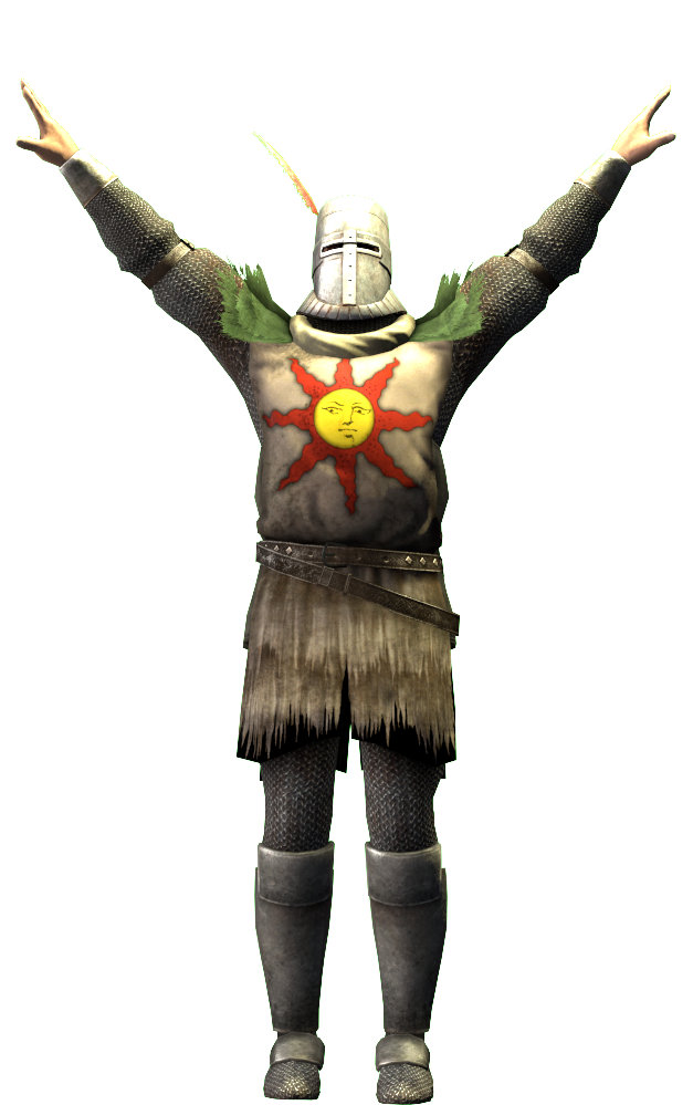 Ii Of Souls Dark Costume Astora Solaire Transparent PNG Image