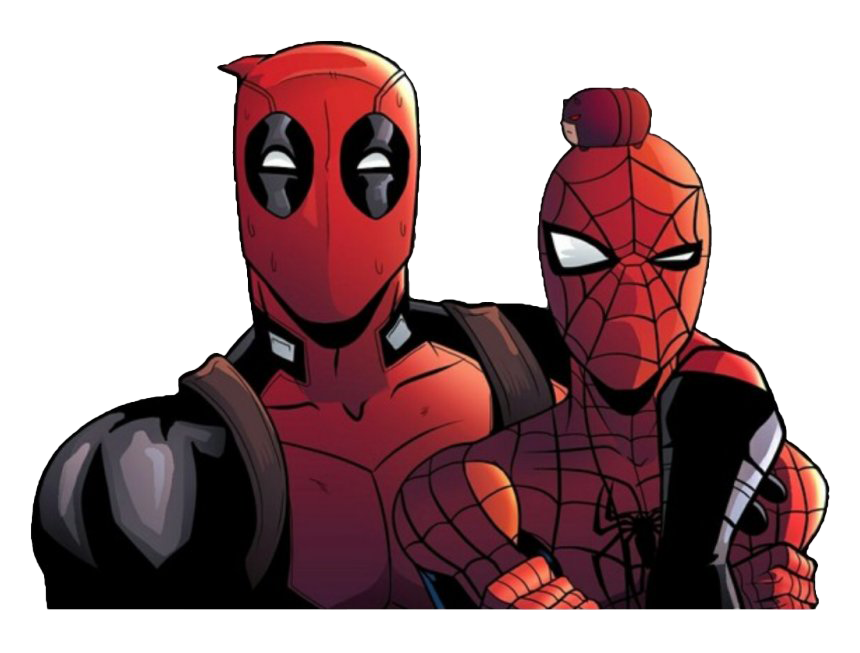 Spiderman And Deadpool Free Download Image Transparent PNG Image