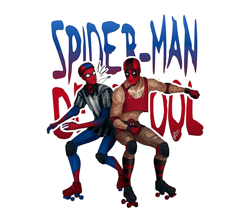 Spiderman And Deadpool PNG Download Free Transparent PNG Image